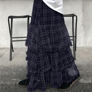 SHEIN Friful Layered Tulle Skirt